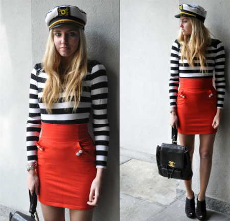estilo navy tendencia marinera estilo navy tendencia marinera