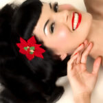 Te animas por un look pin up te enseñamos como obtenerlo 4 maquille pin up
