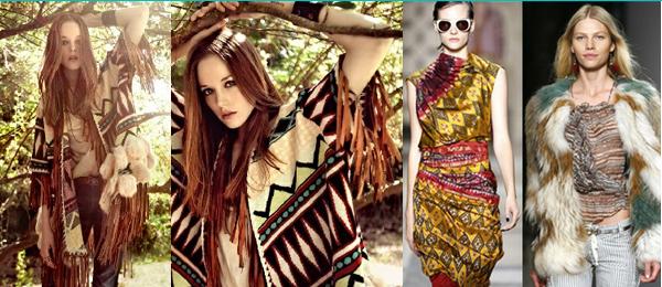 estilo etnico moda tendencias primavera verano actual look etnico
