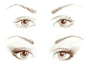 Elige el maquillaje de ojos perfecto para ti 13 maquillar ojos juntos