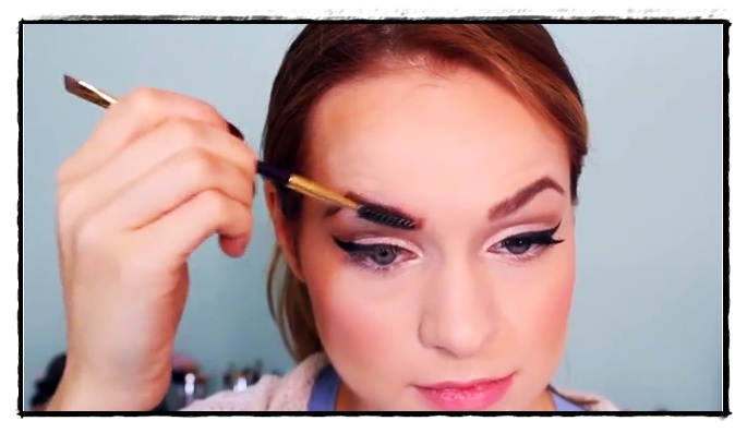Maquillaje pin up 24 como maquillar las cejas