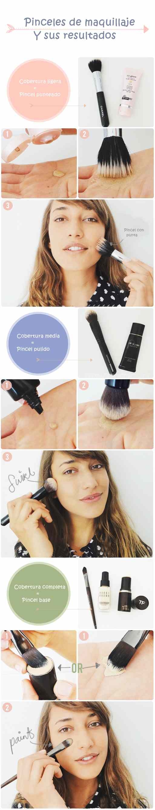Pinceles de maquillaje 8 pinceles de maquillaje 2