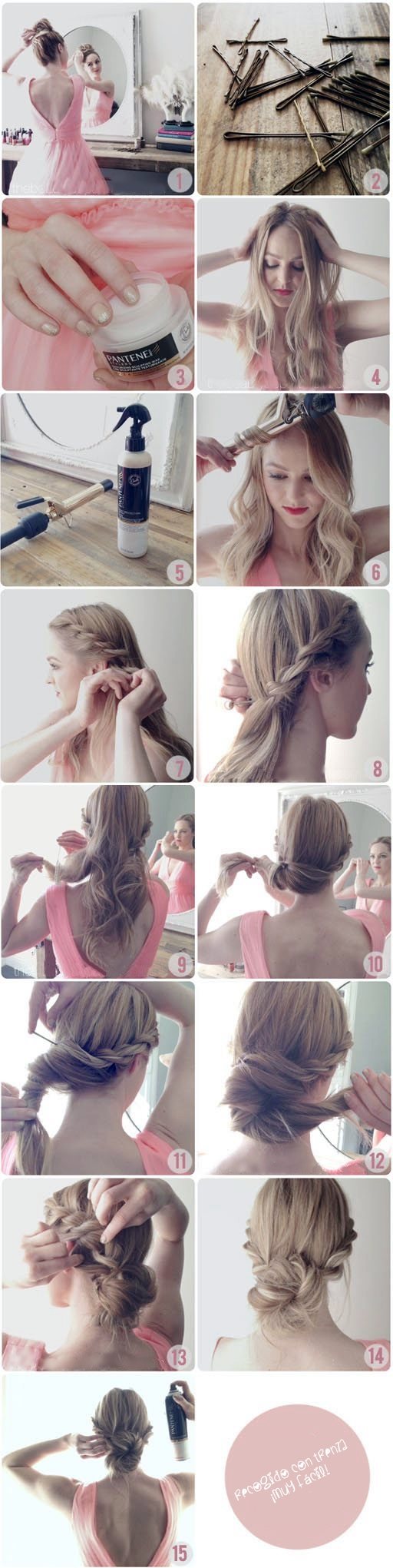 Recogidos con trenzas 5 Recogidos con trenzas faciles