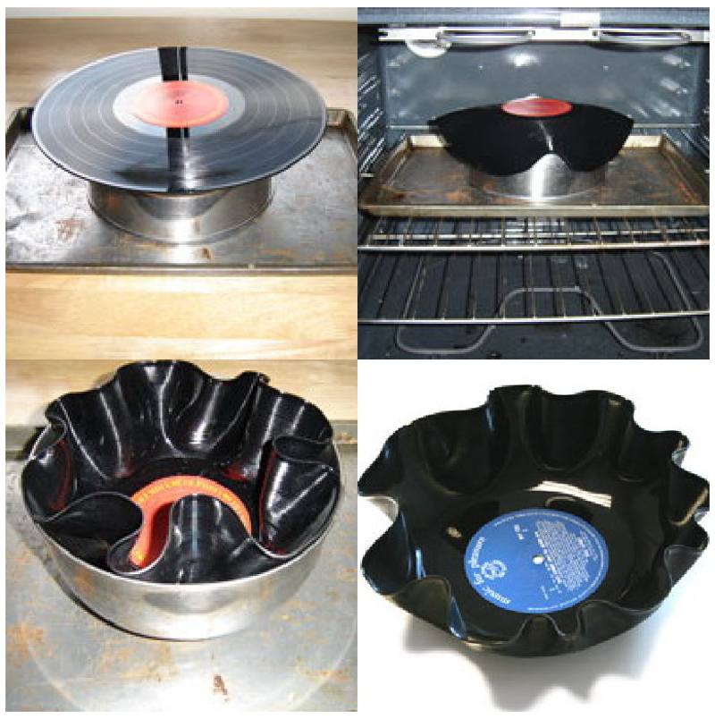Manualidades con reciclado 15 manualidades con vinilo