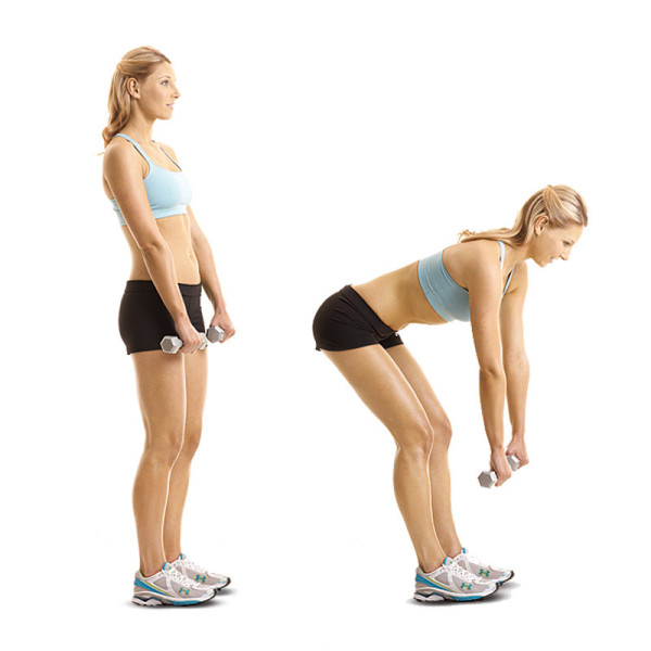 Los Mejores Ejercicios para Tonificar Glúteos y Piernas 13 peso muerto